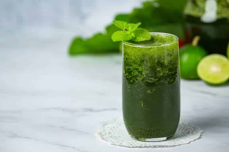 batido verde - ayuno intermitente